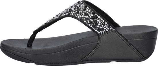 FitFlop Lulu Crystal- Bout Mix Zwart