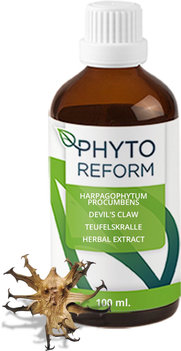 Duivelsklauw (Harpagophytum Procumbens) | 100ml | Phytoreform