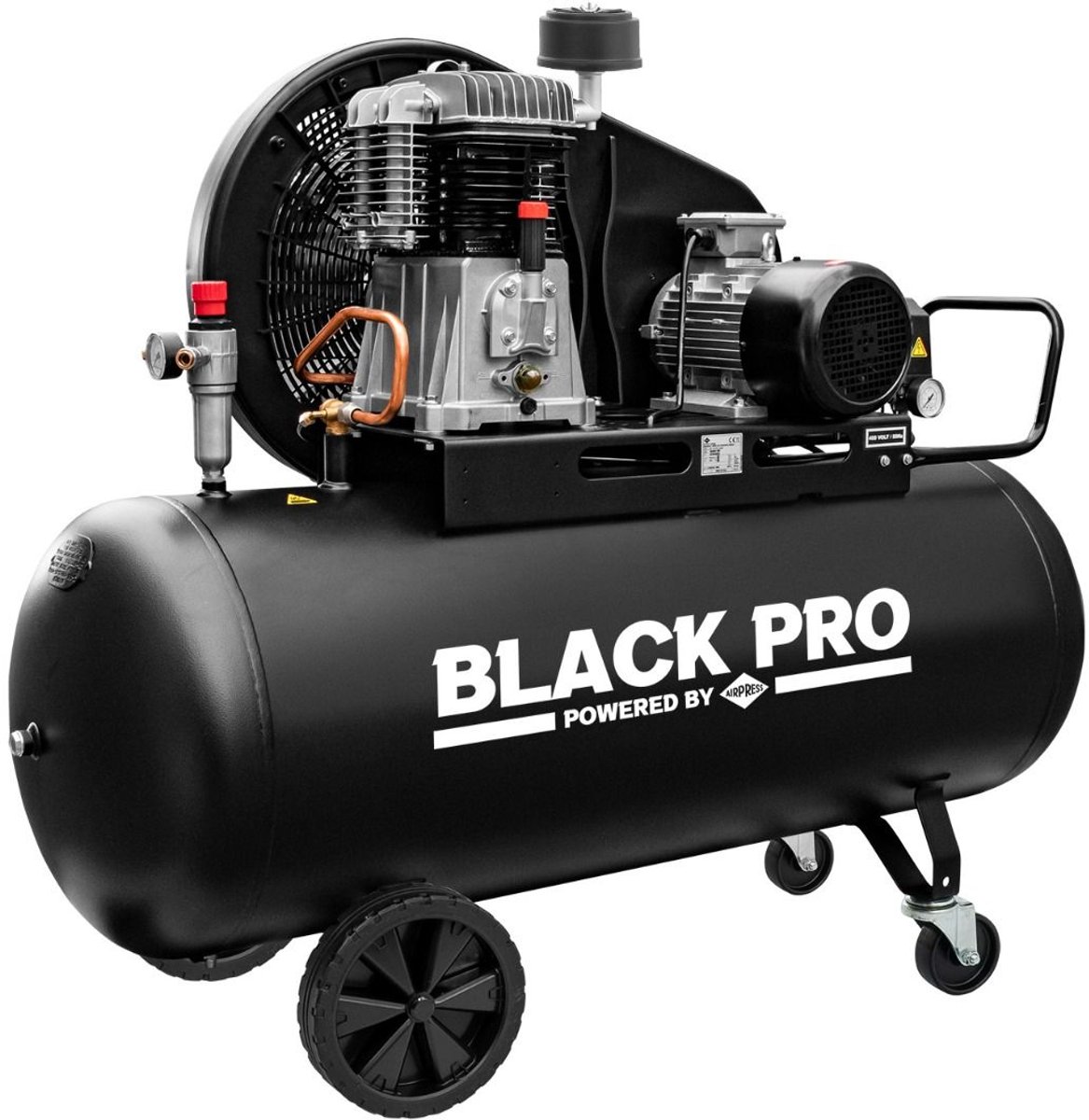 Twee-cilindercompressor Black Pro NB5/270 | 270 L | 11 bar | 5,5 PK/4 kW | 502 L/min | 400 V