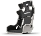 Bol.com Trak Racer- Grijze GT-stijl TR-serie glasvezelstoel - stoel met beugel aanbieding