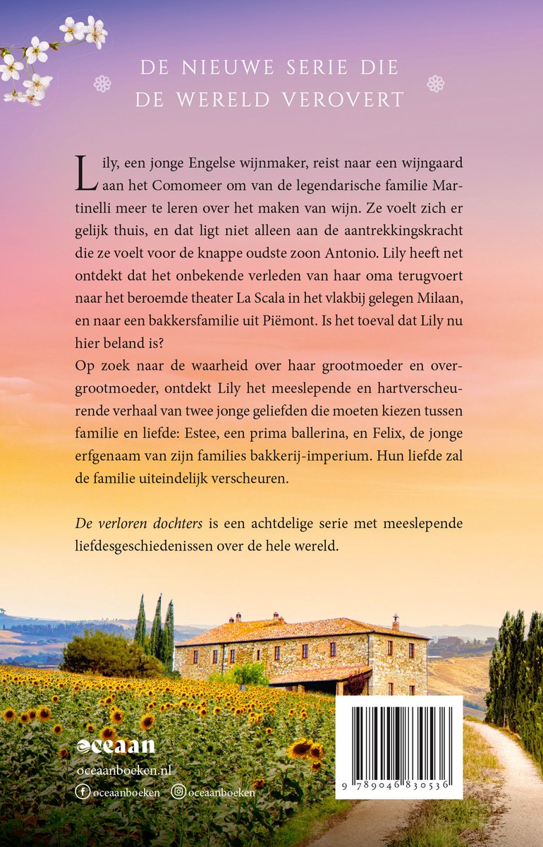 De verloren dochters 1 - De Italiaanse dochter - back cover