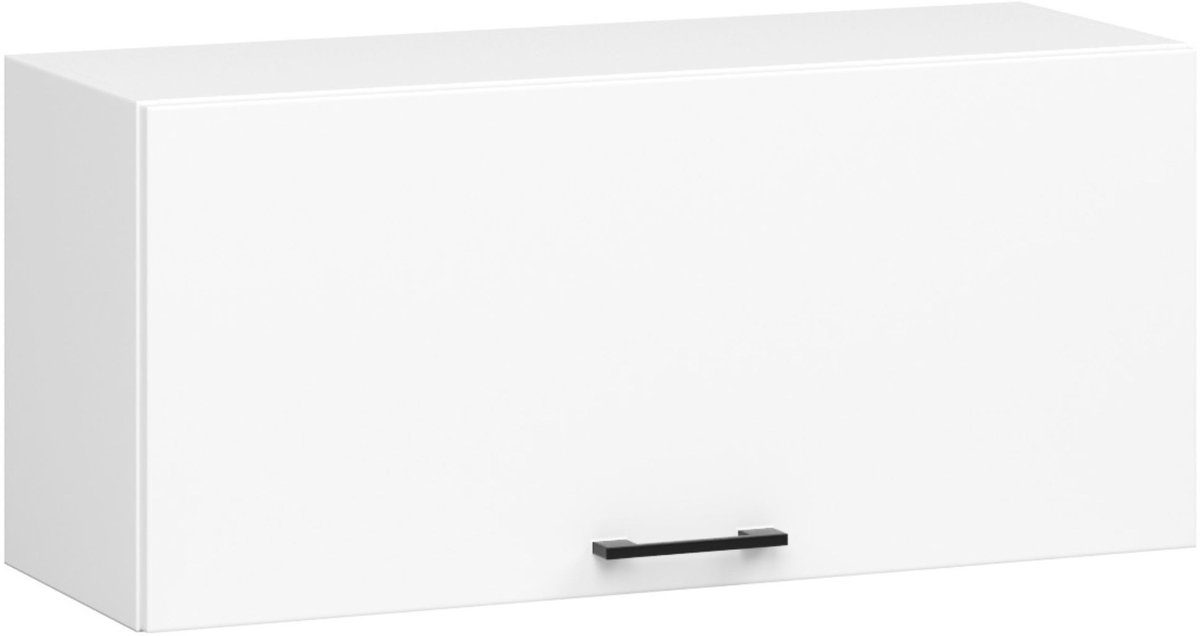 Akord Keukenkast modulaire OLIWIA W80 G1 met 1 Deur / Hangkast / Bovenkast / AKORD Furniture Factory / Wit / 80 x 29 x 30 cm