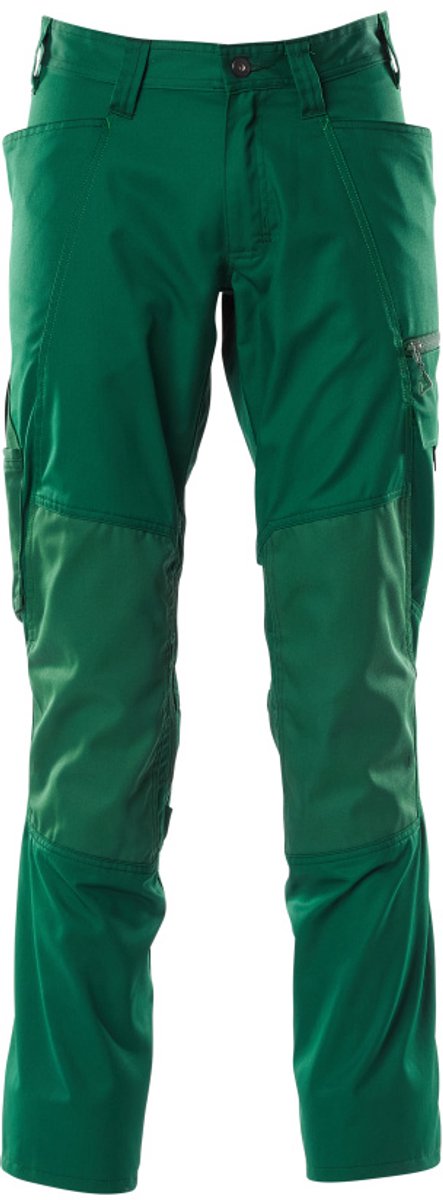 Mascot Accelerate Broek met kniezakken 18379-230 - Groen - C62 - 82