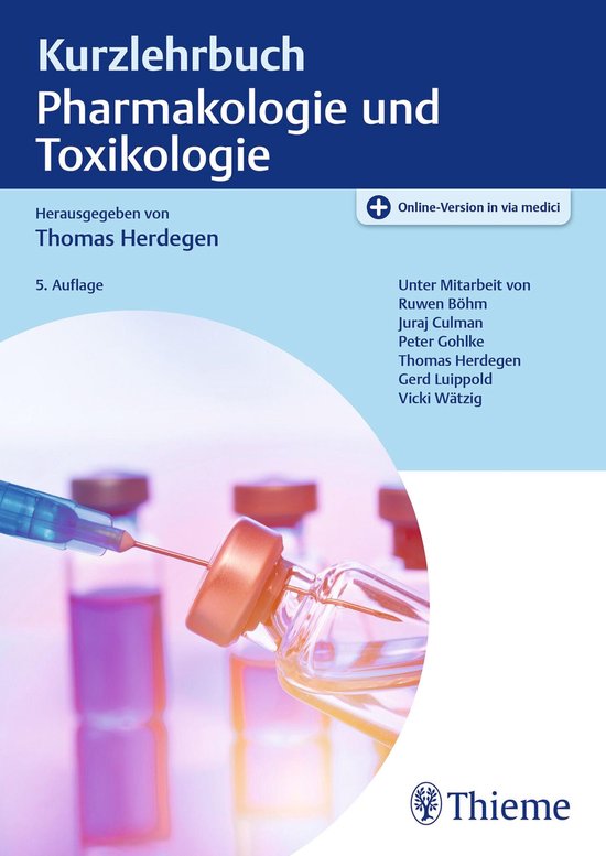 Kurzlehrbuch - Kurzlehrbuch Pharmakologie und Toxikologie - cover