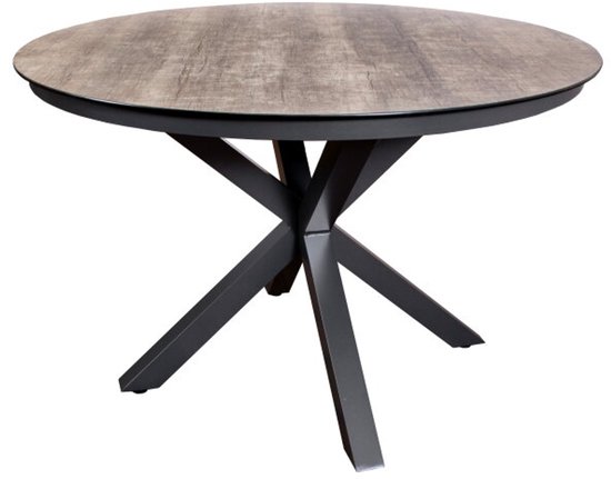 Tuintafel 140 x 80 cm - gehard glazen tafelblad Tuintafel 140 x 80 cm - gehard glazen tafelblad