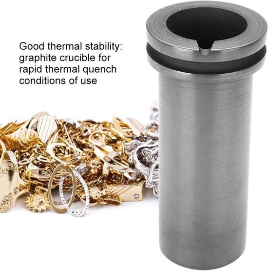 Grafietsmeltkroes Voor Fakkeloven Gieten Smelten Metaal Goud Zilver Koper Schroot 1 KG 1.6 KG 3 KG 4 KG 5 KG 6 KG - België