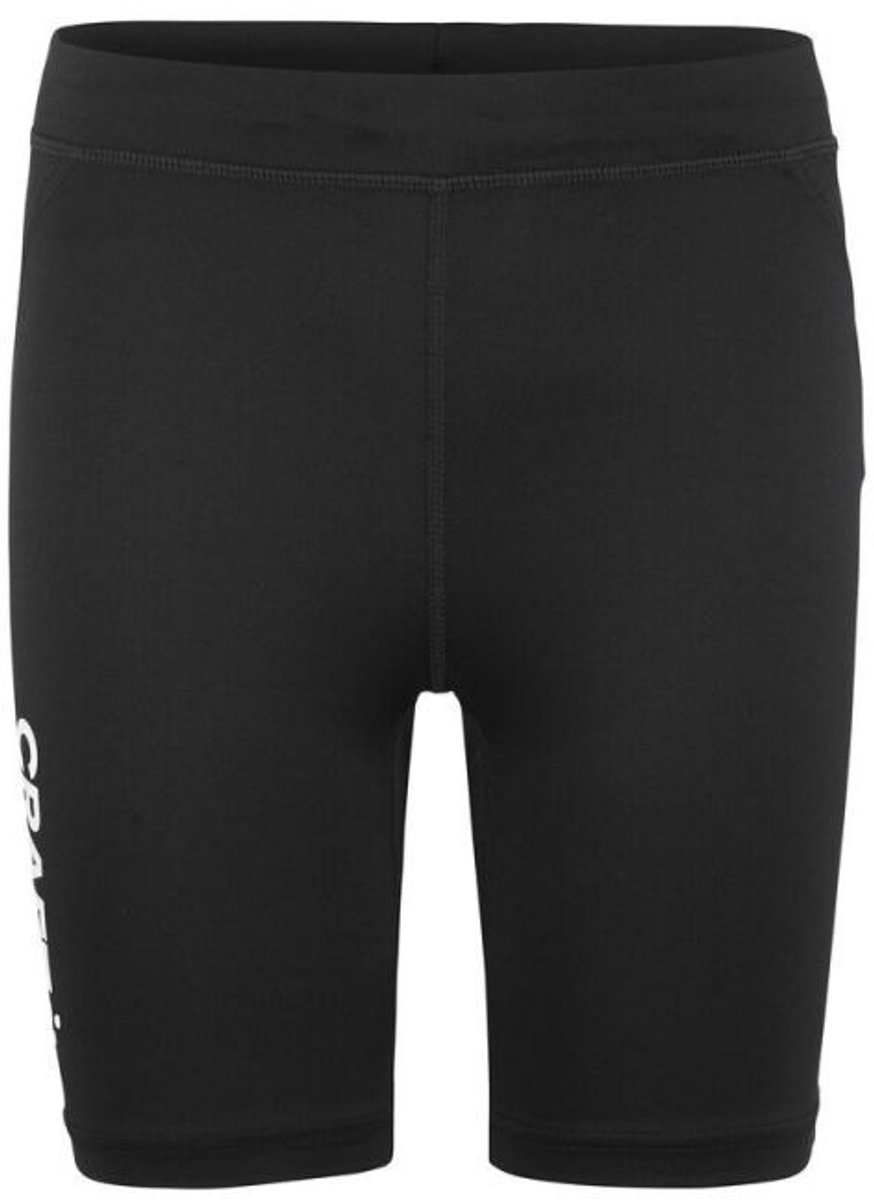 CRAFT RUSH TIGHTS 2.0 JR - Hardloop tight - Zwart - Kinderen / Junior - Maat 134