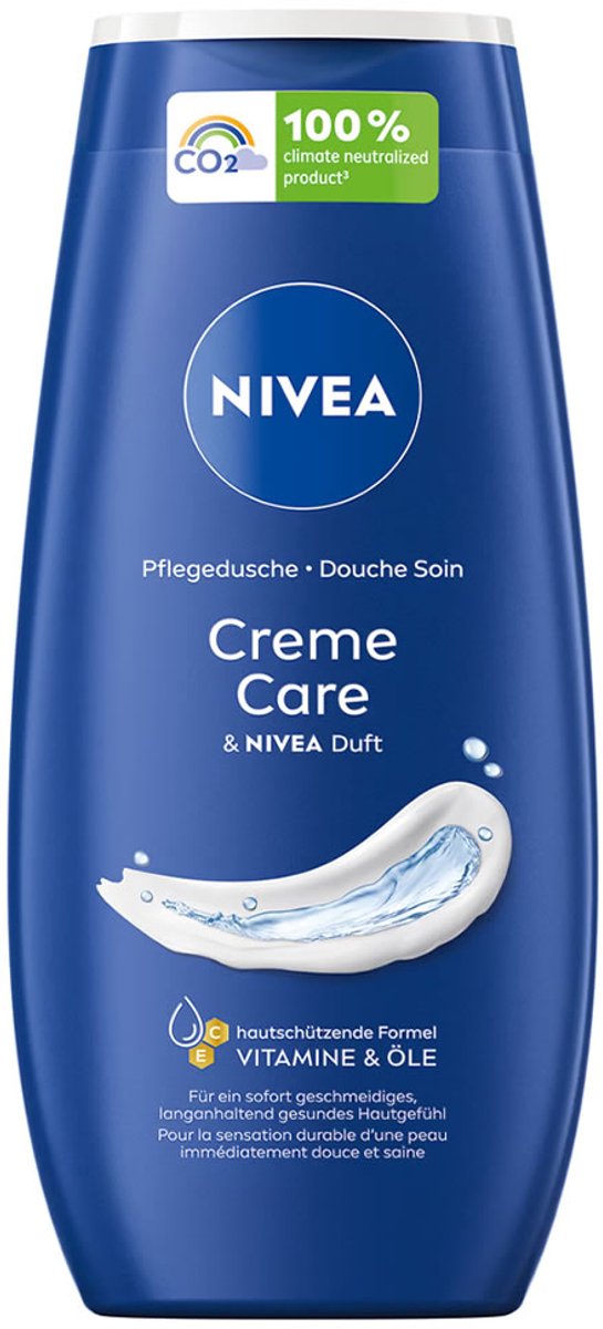 Goedkoopste NIVEA Creme Care Douchecrème - 250 ml - Zachte Reiniging & Verzorging - Vegan - PH-Huidneutraal