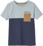Vertbaudet Colorblock jongensshirt met korte mouwen