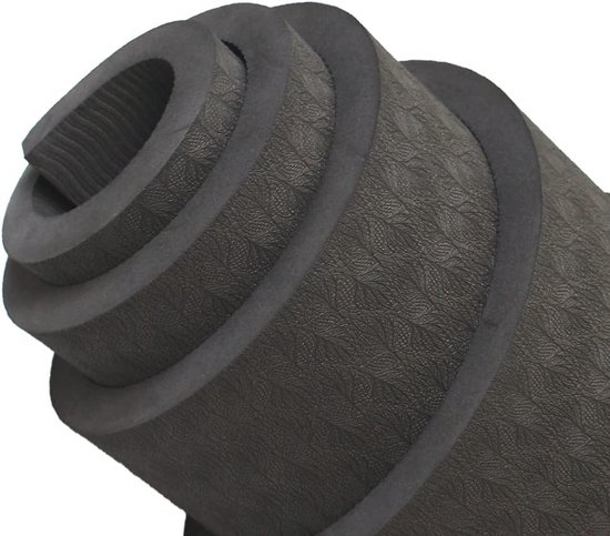 Grote Fitnessmat 200x130cm - 15mm Dikke Yogamat voor Thuis Gym & Yoga — afbeelding 4