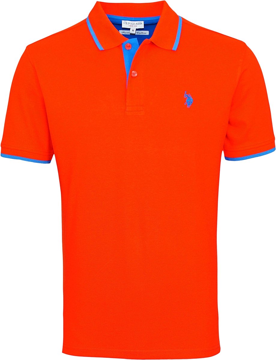 U.S. POLO Poloshirt Modieus overhemd met korte mouwen