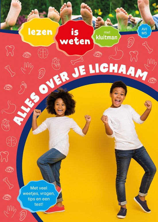Lezen is weten met Kluitman - Alles over je lichaam