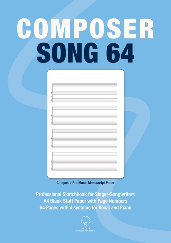 Composer Pro Premium Muziekpapier - Composer Song 64