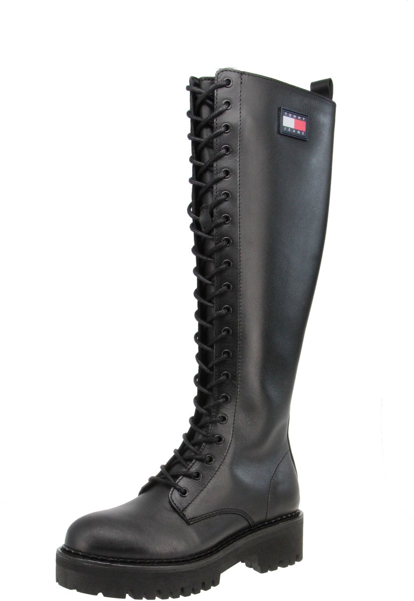 Tommy Hilfiger EN0EN02300 - Damesschoenen Laarzen - BDS-Zwart