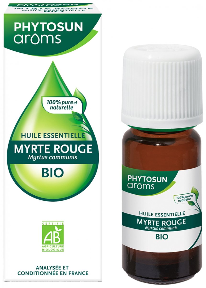 Goedkoopste Phytosun Arôms Essentiële Olie van Rode Mirte (Myrtus Communis) Bio 10 ml