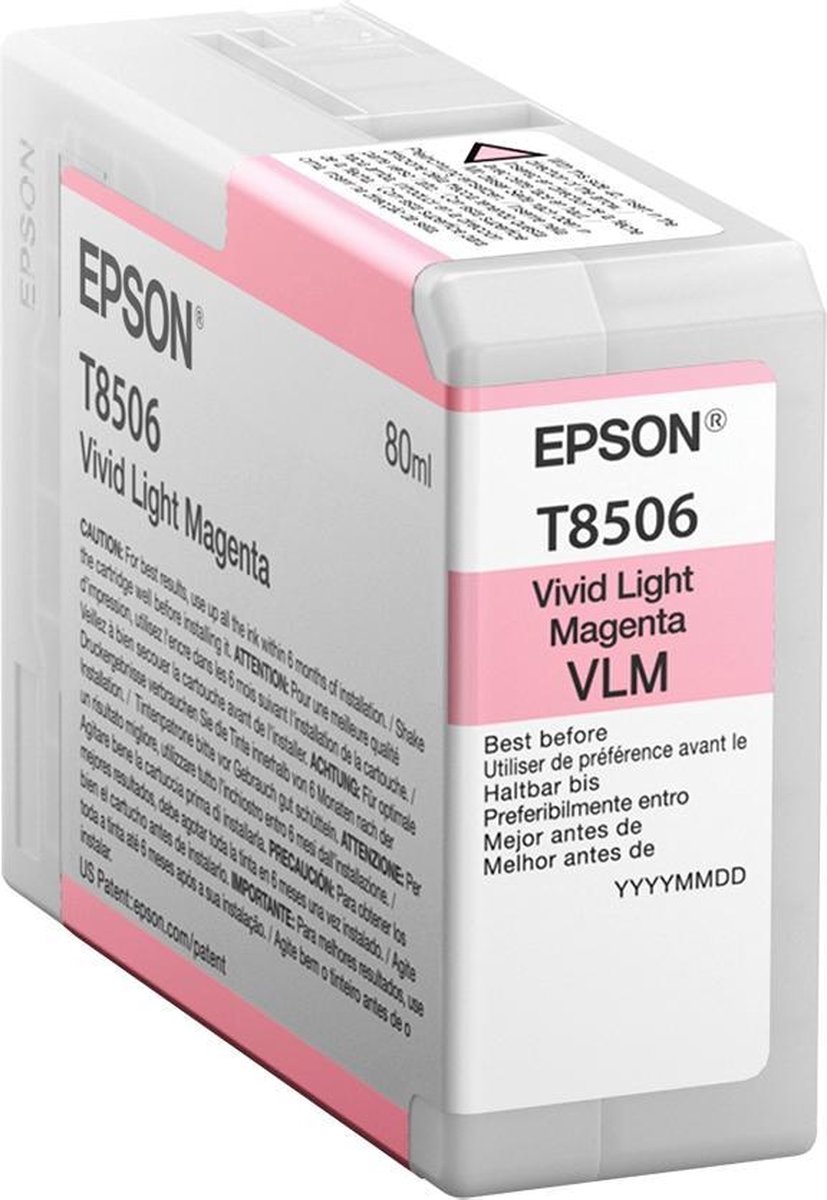 Epson T85056 - Inktcartridge / Licht Magenta