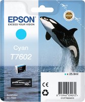 Epson T7602XL - Inktcartridge / Cyaan / Hoge Capaciteit