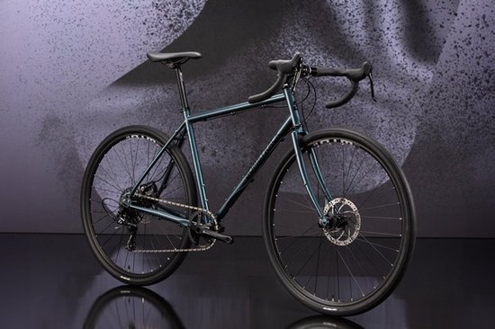 Bombtrack Arise SG Apex Gravelbike - Metallic Grijs Blauw - XL - 58cm