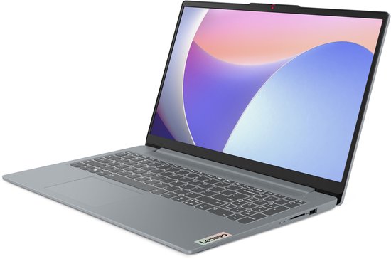Lenovo IdeaPad Slim 3 15IAN8 - Laptop - Intel N100 - 4GB/128GB - inclusief 1 jaar Office - Windows 11 S Mode