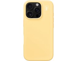 iDeal of Sweden Silicone Case voor de Apple iPhone 16 Pro Max - Soft Lemon