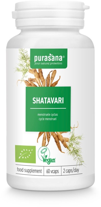 Purasana Vegan Shatavari Bio 60 Capsules