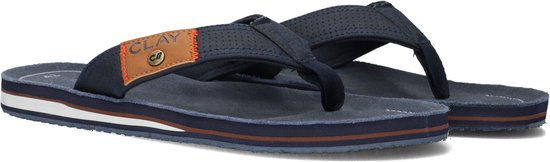 CLAY Slippers Clay001 - Homme - Blauw - Taille 44