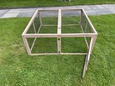 Woodland konijnenhok jumper forest Taupe S - 120x120x48cm