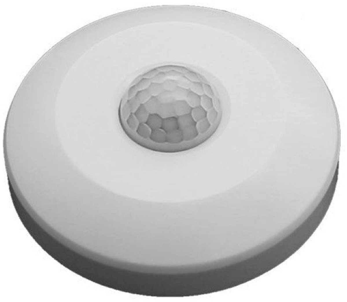 Witte Infrarood Bewegingssensor 360° Opbouw - Kunststof - Wit - SILUMEN
