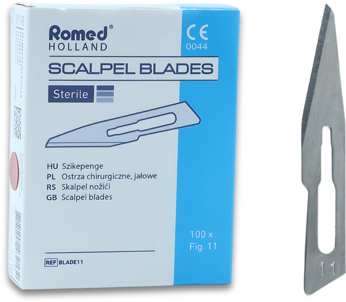 Goedkoopste Romed scalpelmesjes nr. 11 steriel Romed