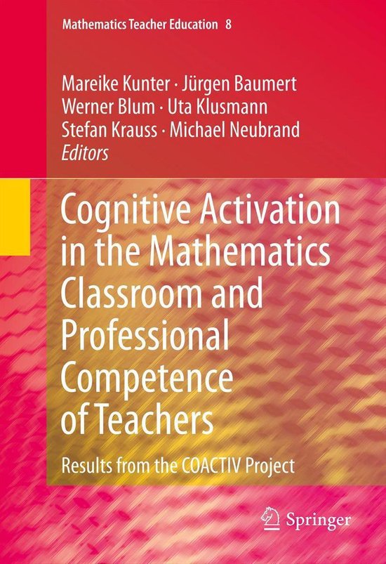 Mathematics Teacher Education - Cognitive Activation in the  ... - cover