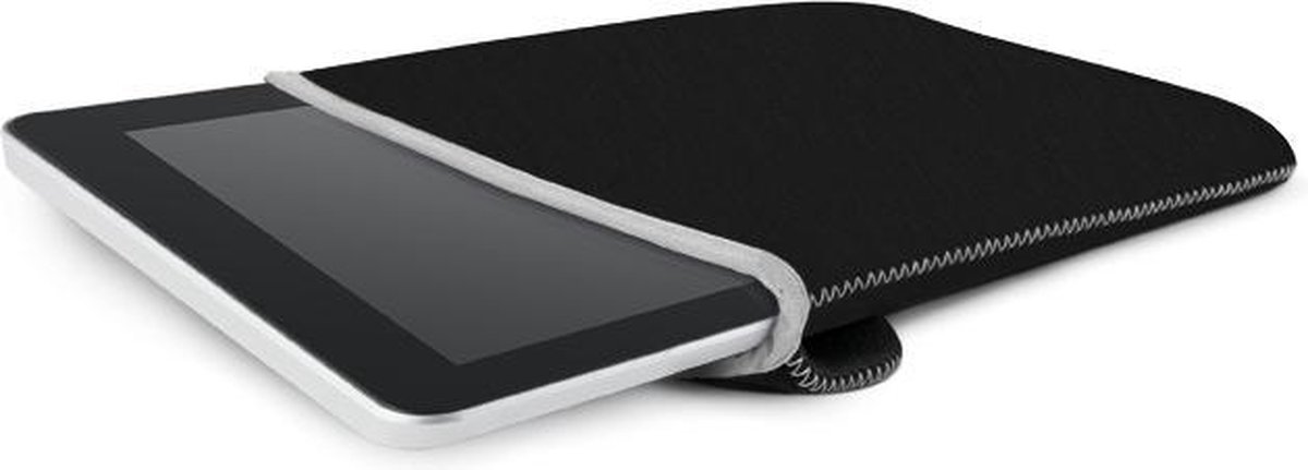 Yarvik YAC100 Tablet Neoprene Sleeve 7 inch - Zwart/Grijs