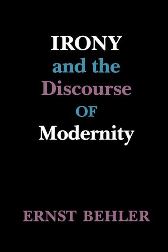 Irony and the Discourse of Modernity - cover