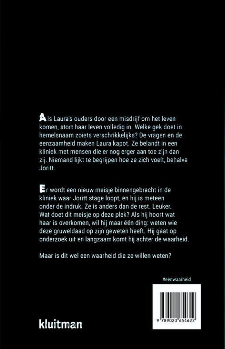 Eén waarheid - back cover