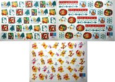 6x Grote 3D Knipvellen - 50x70cm - Winnie the Pooh - Om mooie kaarten of andere creatieve objecten te maken