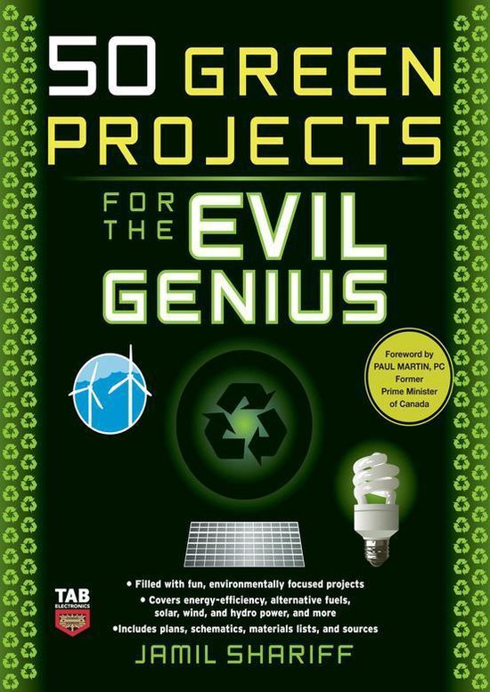 50 Green Projects for the Evil Genius - cover