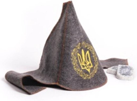 chapeau de sauna "Budenovka" Russian Revolution Hat feutre de laine. crème  / blanc A-017 | bol.com