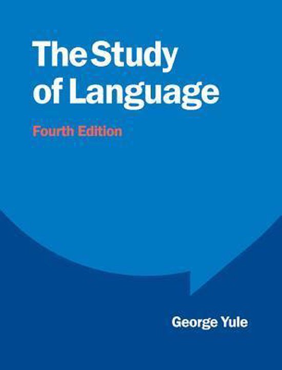 The Study of Language - cover