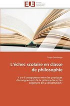 L'échec scolaire en classe de philosophie