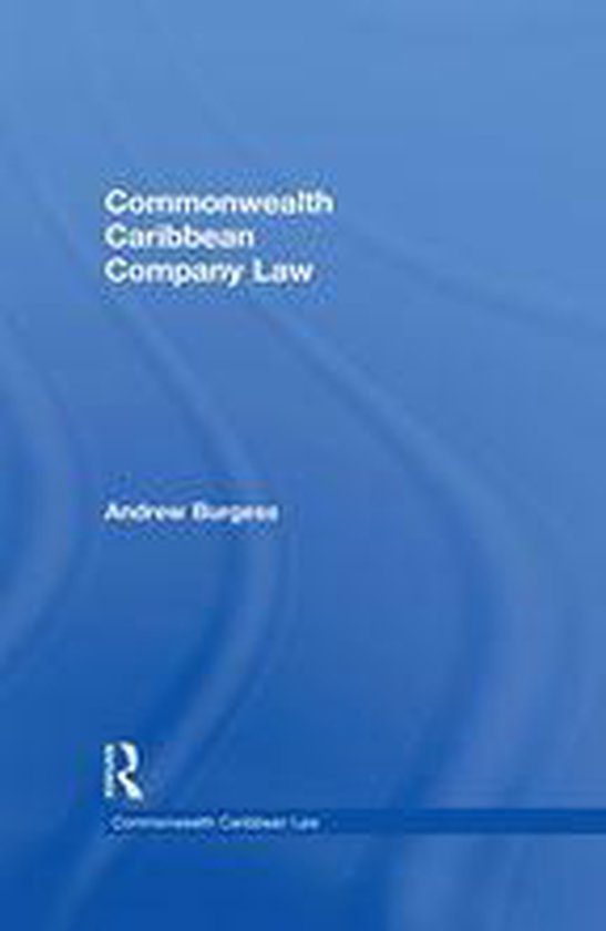 Commonwealth Caribbean Law Commonwealth Caribbean Company Law Ebook Andrew Bol 