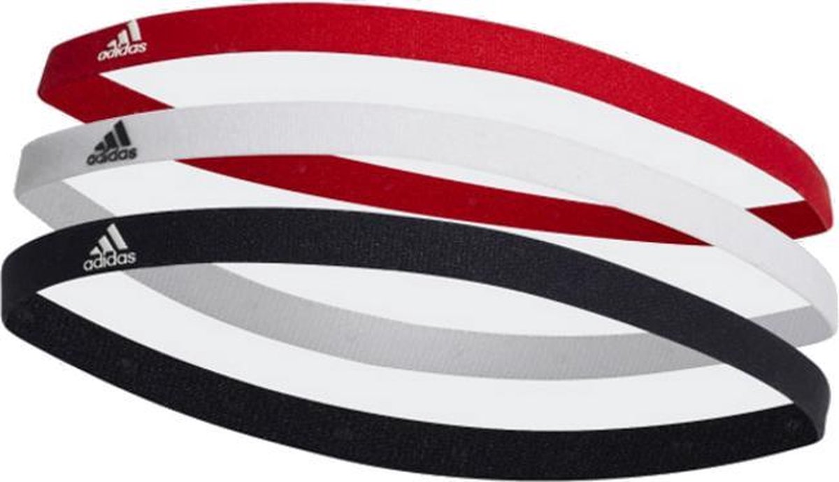 Adidas Haarbandjes Elastisch - 3 pack - | bol.com