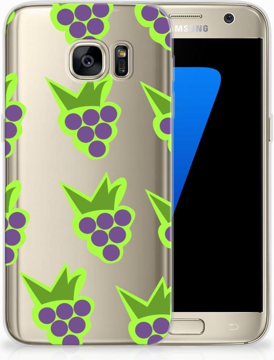 Samsung Galaxy S7 Siliconen Case Druiven