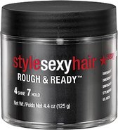 SexyHair haargel Rough & Ready - 125 gr ruige textuur - extra stevig