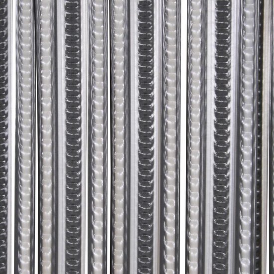 Rideau anti-mouches / rideau de porte PVC tris gris - 90 x 220 cm - Rideaux...  | bol.com