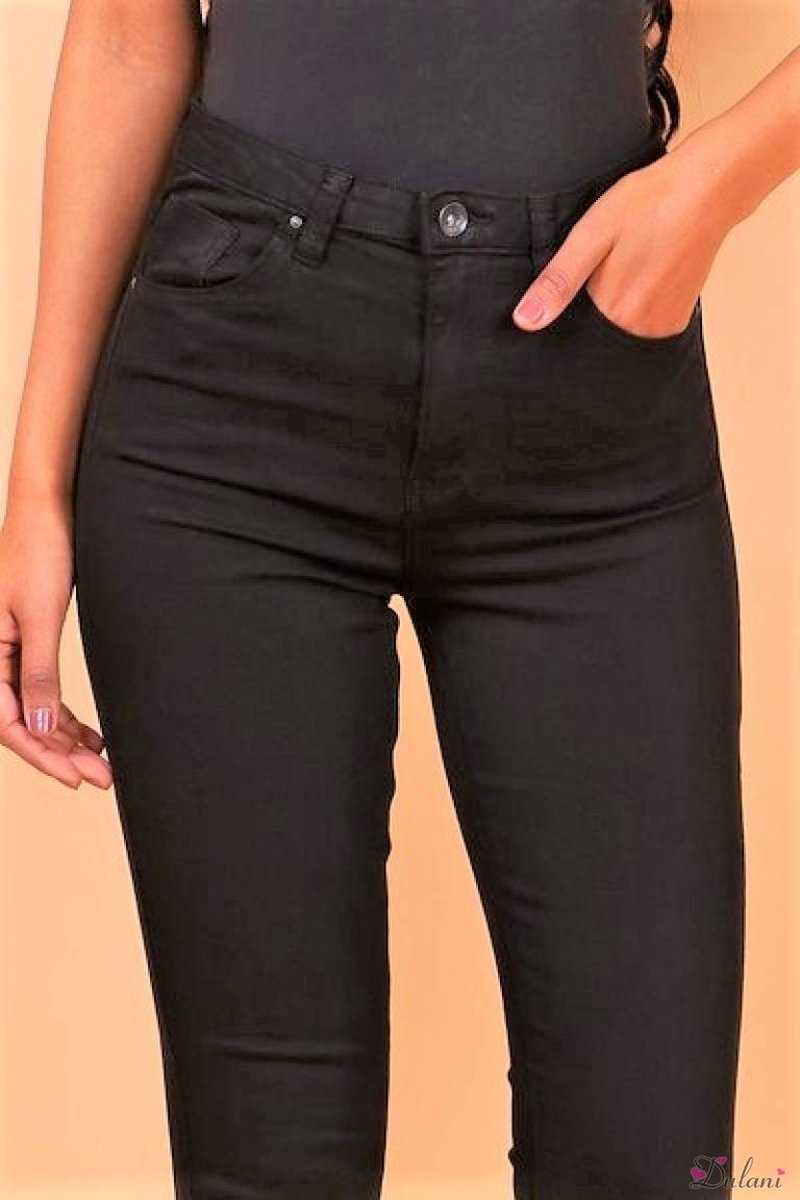 Broek Toxik3 met hoge taille L185 zwart