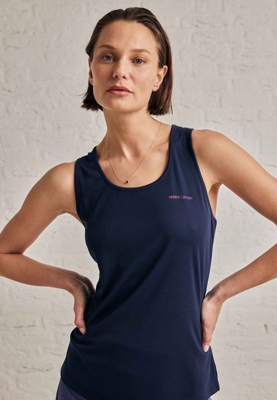 Clique Slub Tanktop Dames Wit 34/xs - De Boer