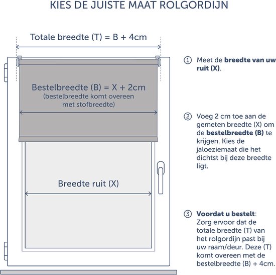 LOMUG Verduisteringsstof voor ramen, 300 x 145 cm