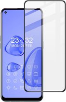 LuxeBass Full Glas screenprotector geschikt voor - Oppo A53 5G - Transparant - Volledige dekking - Premium Glas - beeldscherm - scherm - tempered glas