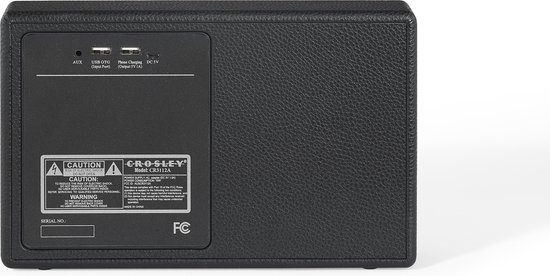 Crosley Montero Speaker - Black van Crosley — afbeelding 5
