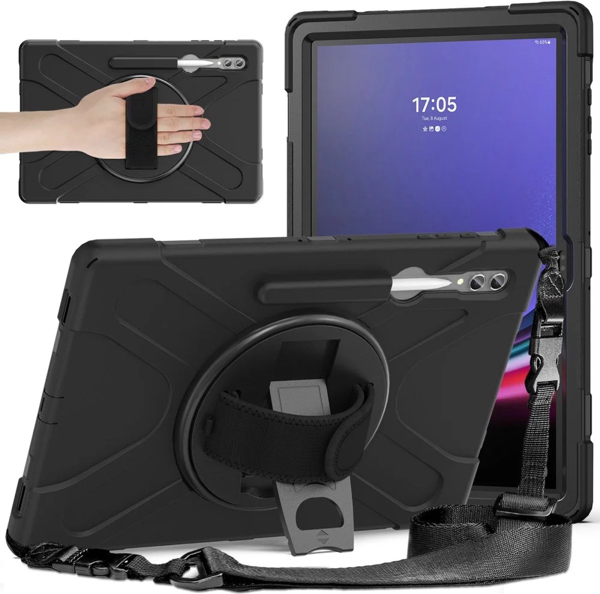 iMoshion Coque tablette avec dragonne et bandoulière pour Lenovo