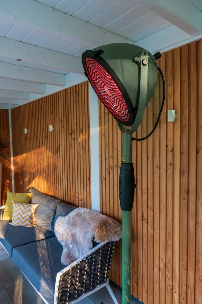 Sunred Indus Ultra 2100 W - Chauffage de terrasse sur pied - Vert